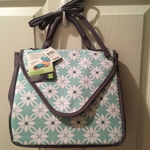 NWT - Fit and Fresh insulated lunch kit - green